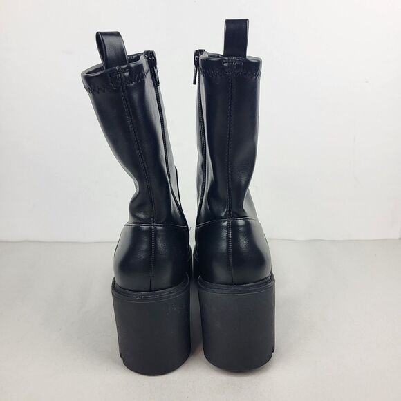 Dolce Vita Black Ankle Boots - Picture 7 of 11